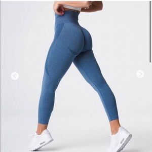 NVGTN Contour Seamless Leggings Medium Blue